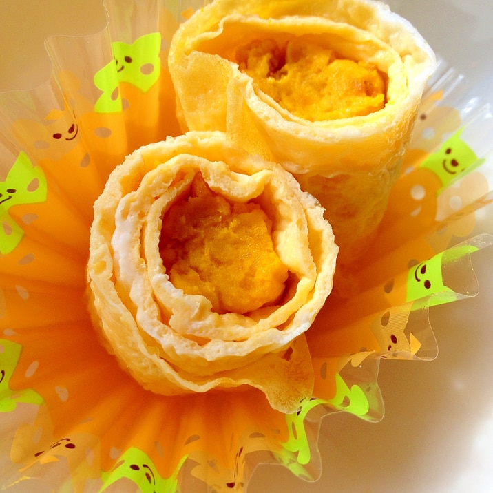 お弁当 幼児おかず かぼちゃサラダのグルグル巻き レシピ 作り方 By ななじまる 楽天レシピ お弁当 幼児おかず かぼちゃサラダのグルグル巻き レシピ 作り方 By ななじまる 楽天レシピ